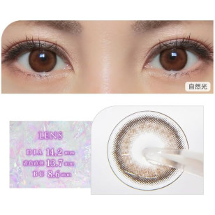 COLOR MAJORITY 1Day Eclair Brun カラーマジョリティー エクレールブラン